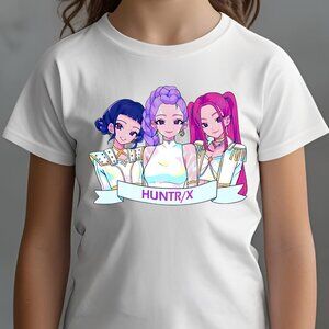 Huntrix Girls K-pop Demon Hunters Graphic T-shirt for kids
